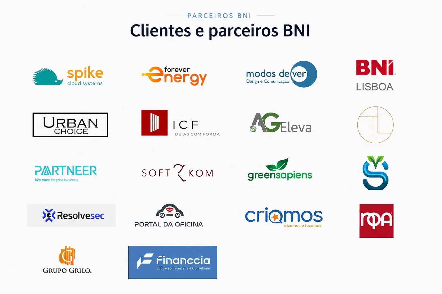Parceiros BNI Líder Lisboa